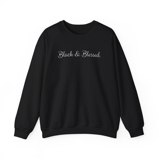 Black & Blessed Crewneck Sweatshirt