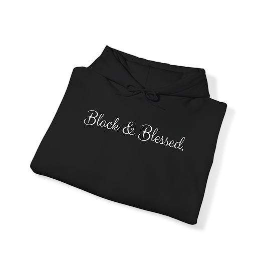 Black & Blessed Hooded Sweatshirt