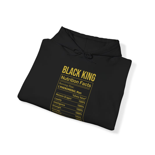 Black King Nutrition Facts - Hooded Sweatshirt